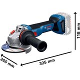 Bosch Akumulatorska ugaona brusilica GWS 18V-11 125mm Solo u koferu (06019N4102) | ePonuda.com