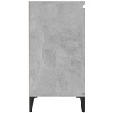  Komoda siva boja betona 60x35x70 cm od konstruiranog drva | shoptok.hr
