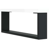 vidaXL Komoda sjajna bijela 34 5 x 34 x 90 cm od konstruiranog drva | shoptok.hr
