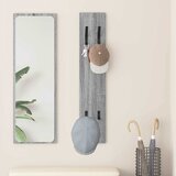  Vješalica za kapute na zidu Zidne Siva Sonoma 20 x 1,5 x 100 cm | shoptok.hr
