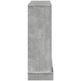  Okvir za kamin boja betona 100x30x87,5 cm od konstruiranog drva | shoptok.hr