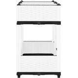 vidaXL Povišena gredica 80x40x71 cm od polipropilena | shoptok.hr