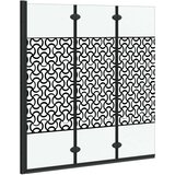  Ograda za tuš Crna i prozirna 130 x 130 cm Staklo otporno na udarce | shoptok.hr