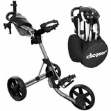 Clicgear Model 4.0 SET Matt Silver Ročni voziček za golf