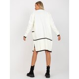 RUE PARIS Sweater-LC-SW-0340.42P-White-Black | Shoptok.si