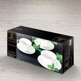  Set 2 Skodelic in Podstavkov, Porcelan, 250ml | Shoptok.si