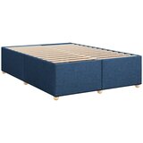  Krevet s oprugama i madracem plavi 140x200 cm od tkanine | shoptok.hr