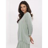 Sublevel Blouse-D73761M11174B-pistachio | Shoptok.si