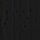  Stensko posteljno vzglavje črno 106x3x91,5 cm trdna borovina, (20738711) | Shoptok.si