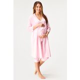 Kinderly Kratki nosečniški bombažni kopalni plašč Harriet | Shoptok.si