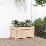 Maison Chic Vrtno cvetlično korito - Cvetlični Lonec 60x31x31 cm trdna borovina, (21789039) | Shoptok.si