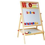  Edukativna dvostranska tabla Double z magneti, številkami in kredami | Shoptok.si
