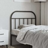  Metalno uzglavlje crno 80 cm | shoptok.hr