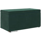  Stolica Temno zelena 81 x 41 x 40 cm Samet in Umetno Leseno, (5000302486) | Shoptok.si