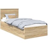  Okvir za krevet s uzglavljem Sonoma hrast 90 x 190 cm - sonoma hrast 90 x 190 cm | shoptok.hr