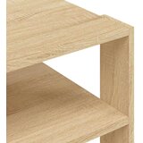  Stolić za kavu boja hrasta 58x58x40 cm konstruirano drvo | shoptok.hr