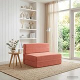 SOFA na razvlačenje Crvena narančasta 70 x 72 x 60 cm Tkanina | Eponuda.com