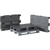 eurokraft pro Drsna plošča iz umetne mase, DxŠ 1200 x 800 mm, antracitna | Shoptok.si