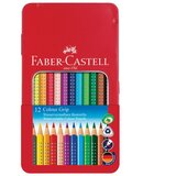  BOJE DRVENE 12BOJA METALNA KUTIJA GRIP 2001 FABER-CASTELL 112413 | shoptok.hr