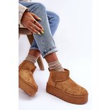Boto FD1 Brown Corcoran Suede Snow Boots On Platform Cijene