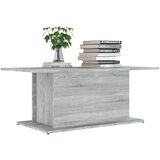  Stolić za kavu siva boja hrasta 102x55,5x40cm konstruirano drvo | shoptok.hr