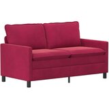  Set sofe 2 pcs Vinska crvena Baršun | shoptok.hr