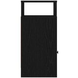 vidaXL Nočne omarice s predalom 2 kosa črna 25x31x66 cm | Shoptok.si