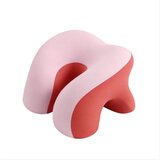 INF Poletna pisarniška U-blazina iz spominske pene z mlečno svilko Pink, (5000286754) | Shoptok.si