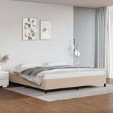  Posteljni okvir kapučino 200x200 cm umetno usnje, (20725118) | Shoptok.si