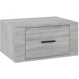 The Living Store Stenska nočna omarica siva sonoma 50x36x25 cm - Stenska Nočna Omarica, (21420860) | Shoptok.si