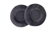INF 1 par univerzalnih okroglih ušesnih blazinic za slušalke iz flanele 9,5 cm, (21293858)