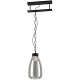 Eglo viseća lampa BRICKFIELD E27 35 cm crna dimljeno staklo 43394 Cene