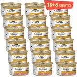 Gourmet Gold losos/piščanec 85 g (18 + 6 BONUS) | Shoptok.si