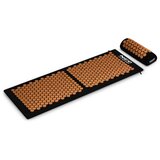 Neo-Sport NS-901 crno-zlatna akupresurna prostirka s bodljama | shoptok.hr