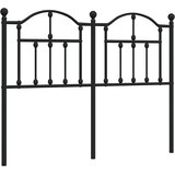  Metalno zamjensko uzglavlje crno 120 cm | shoptok.hr