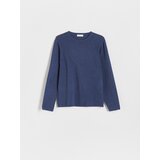 Reserved - Pamučni džemper - plava | shoptok.hr