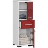 AKORD KOPALNIŠKA OMARA FIN STOLP 30 2D 1SZ 85cm RDEČA SIJAJ, (21713975) | Shoptok.si