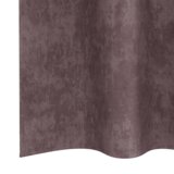 vidaXL smeđe baršunaste zavjese 2 kom s očima 245x140 cm | shoptok.hr