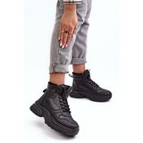 EVENTO Women's Quilted Lace-Up Sport Shoes Black Dejana | Shoptok.si