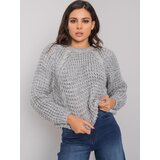 RUE PARIS Sweater-CA-SW-3024.10-grey Cene