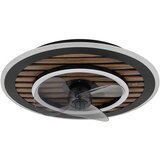 Globo 03668 - LED prigušiva stropni ventilator TREVINO LED/36W/230V 2700-6000K crna+daljinski upravljač | Eponuda.com