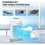 BUBBACARE 4-v-1 prenosna klimatska naprava z daljinskim upravljalnikom in rezervoarjem za vodo | Shoptok.si