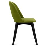  Trpezarijska stolica BOVIO 86x48 cm svetlo zelena/buk | Eponuda.com