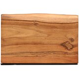  Zidne police 2 kom 30x20x3,5 cm od masivnog bagremovog drva | shoptok.hr