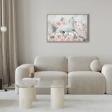  Slika - Gallop Among the Roses (1 Part) Wide 90x60 U prirodnom drvenom okviru | shoptok.hr