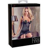 Abierta Fina Top i tange sa svjetlucavim lancima (crna) - 85C/XL | shoptok.hr