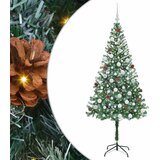 vidaXL Umestno božično drevo med 300 LED Zelena 180 cm PVC in Jeklo, (5000067213) | Shoptok.si