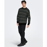 Only & Sons Pulover 'ONSROY' siva / crna / bijela | shoptok.hr