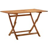 vidaXL Sklopivi vrtni stol 120 x 70 x 75 cm masivno bagremovo drvo Cijene