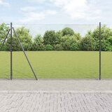  Heksagonalna ograda s betonskom osnovom 10 x 1,5 m Siva Mreža | shoptok.hr